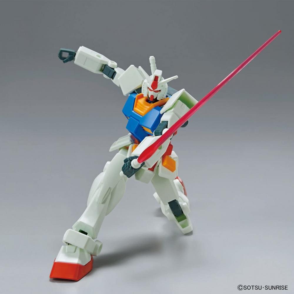 Mobile Suit Gundam RX-78-2 Gundam de nivel de entrada (Conjunto completo de armas) Modelo de plástico codificado por colores a escala 1144