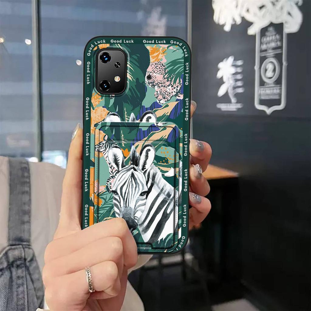 Back Cover Anti-dust Phone Case For UMIDIGI Bison X20 Shockproof Card Bag Anti-knock Cute Full Wrap Fashion Design TPU