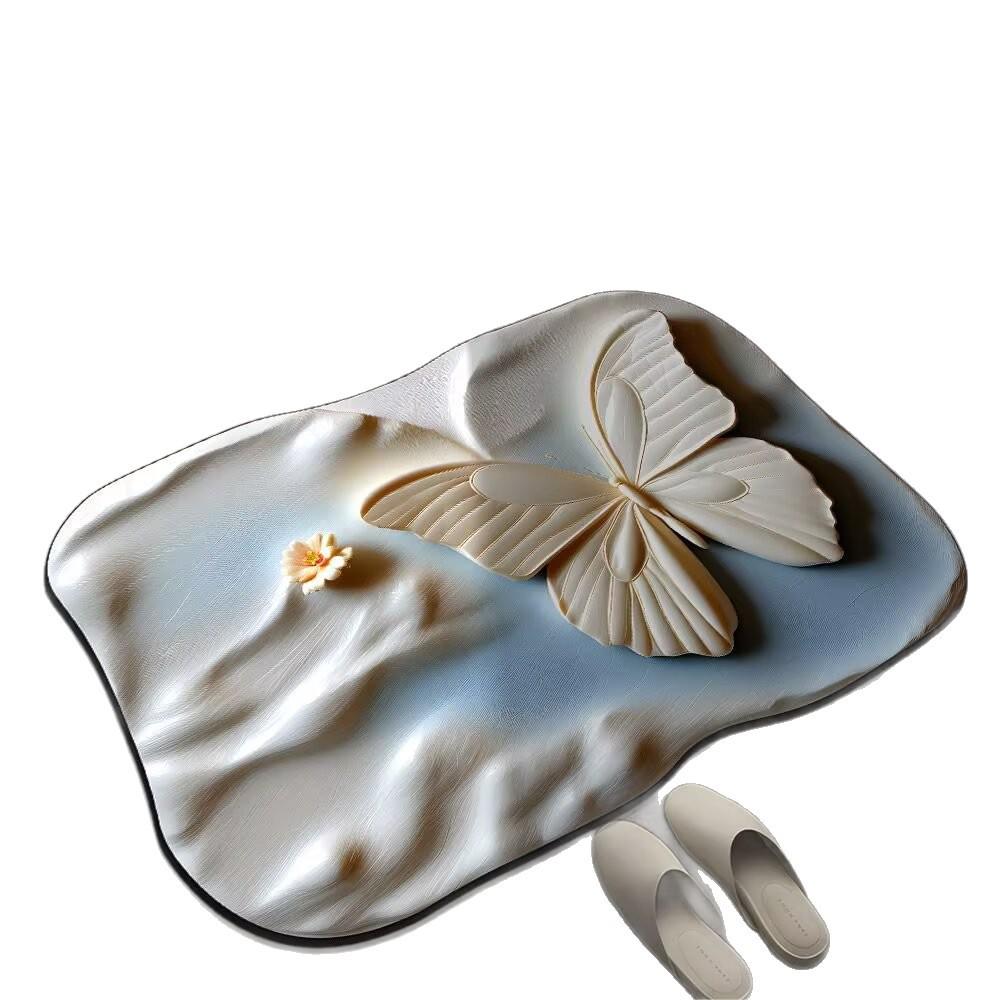Diatom Mud Stain-Resistant Quick-Dry Bathroom Mat
