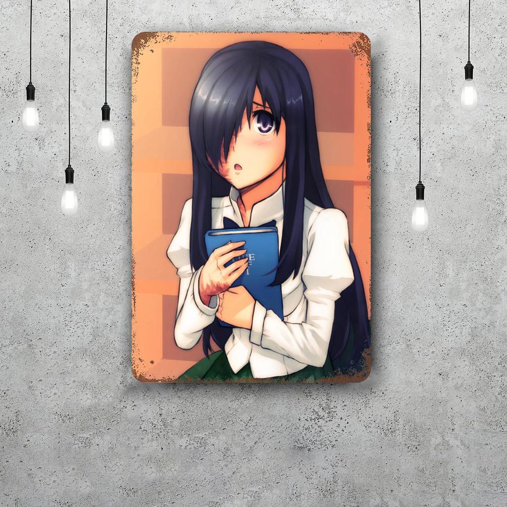 Hanako Kun Retro Vintage Tin Sign Poster Decorative Plaque Metal Plate Wall Decor