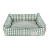 Plaid Pet Nest Bed for Small/Medium Dogs & Cats, 2023 - Universal for All Seasons