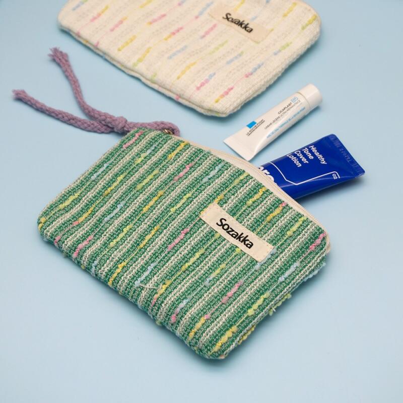 Mini Lovely String Handmade Style Makeup Pouch