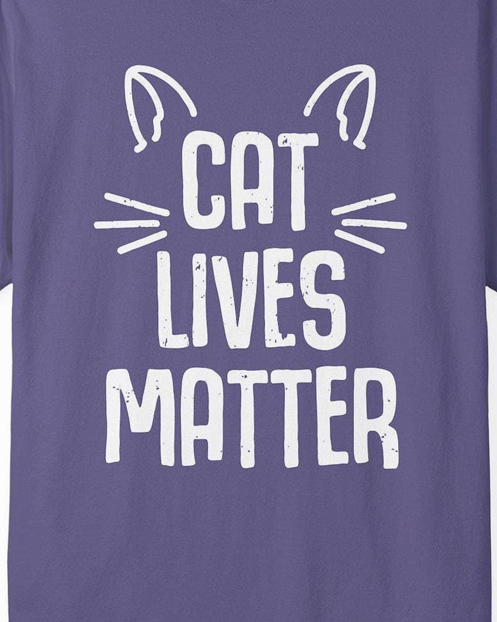 Cat Lives Matter T-Shirt: Funny Cat Lover Tee, Animal Advocacy S