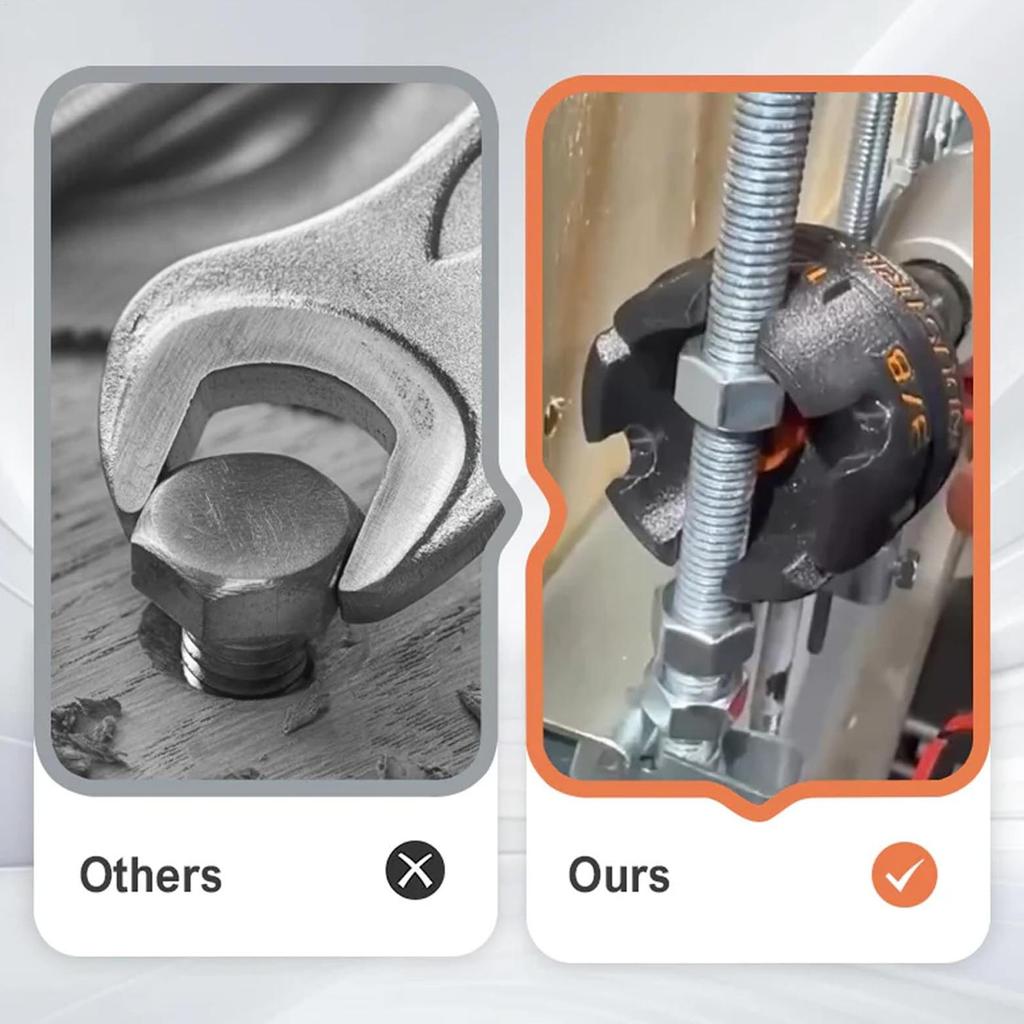 Hex Shank Nut Driver Heavy Duty Drill Bit Nut Inserter Portable Attachment No Slipping Maintenance For Home Technicians Projects