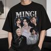 Mingii Ateez Custom Photo Unisex Shirt, Kpop Idol Graphic Tee, Korean Boy Group Fan Merch, Concert Outfit Gift for Atiny