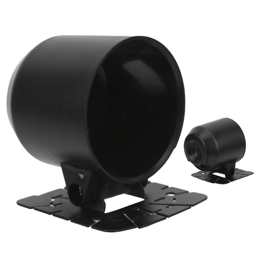 Speedometer Mount Heavy Duty Single Gauge Holder Black Universal for Car Truck Motorcycle