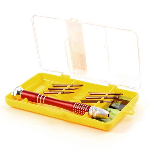 

HuiJiaQi 8928 6-in-1 Multi-Purpose High Precision Screwdriver Tool Set for iPhone Tablet PC Style A