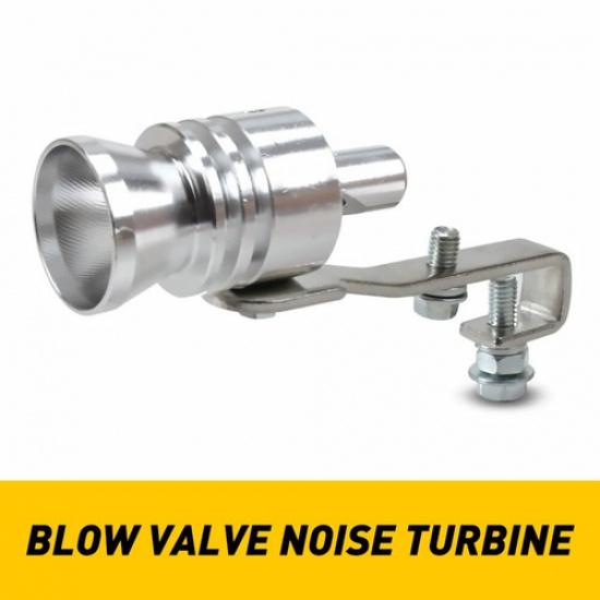 Car Turbo Sound Muffler Exhaust Pipe Oversized Roar-Maker Loud Whistle Sound EOA