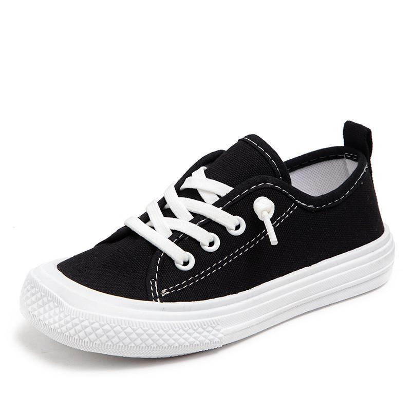 

Новые клетчатые парусиновые туфли на одной педали для мальчиков и девочек, дышащие, на четыре сезона, в стиле ретро, с квадратным носком, студенческие, для выступлений, тканевые, трендовые 30 yards inner length 19CM