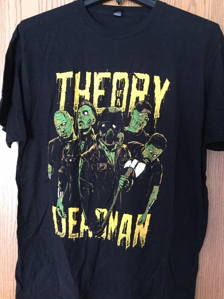 Theory Of A Deadman Black T-Shirt Gift For Fans OM610 Unisex T-Shirt S