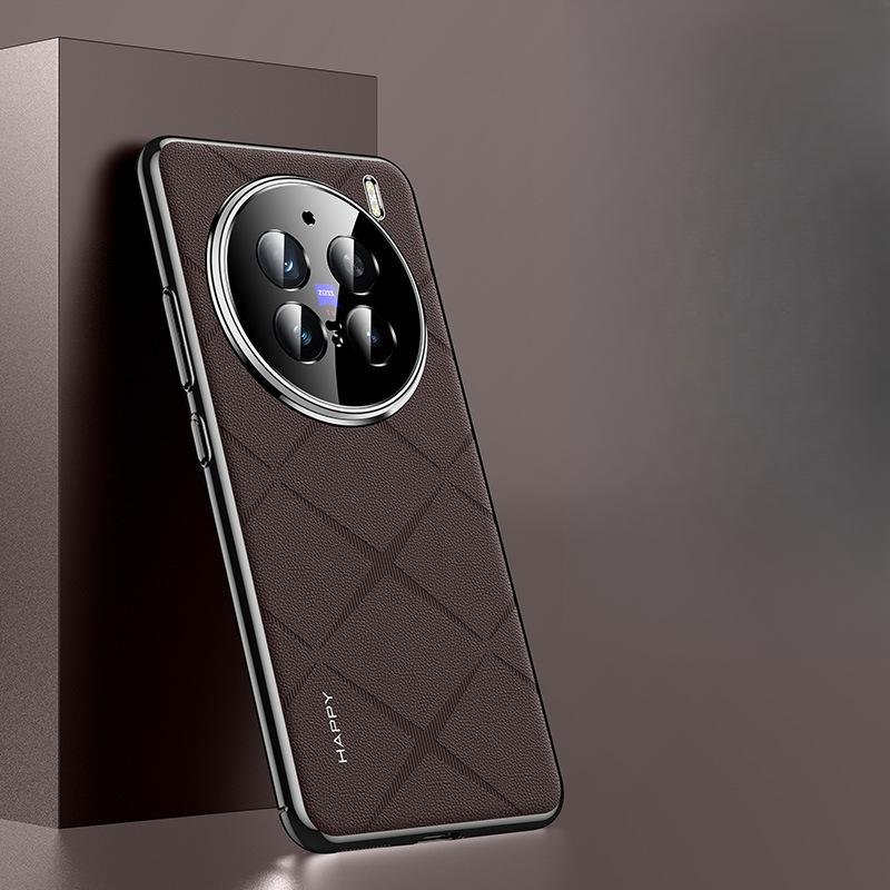 

Применимо к чехлу для мобильного телефона Vivox200 Высококлассный X200pro Бизнес Promini Мини Полностью закрывающий Кожаный Противоударный VIVO X200