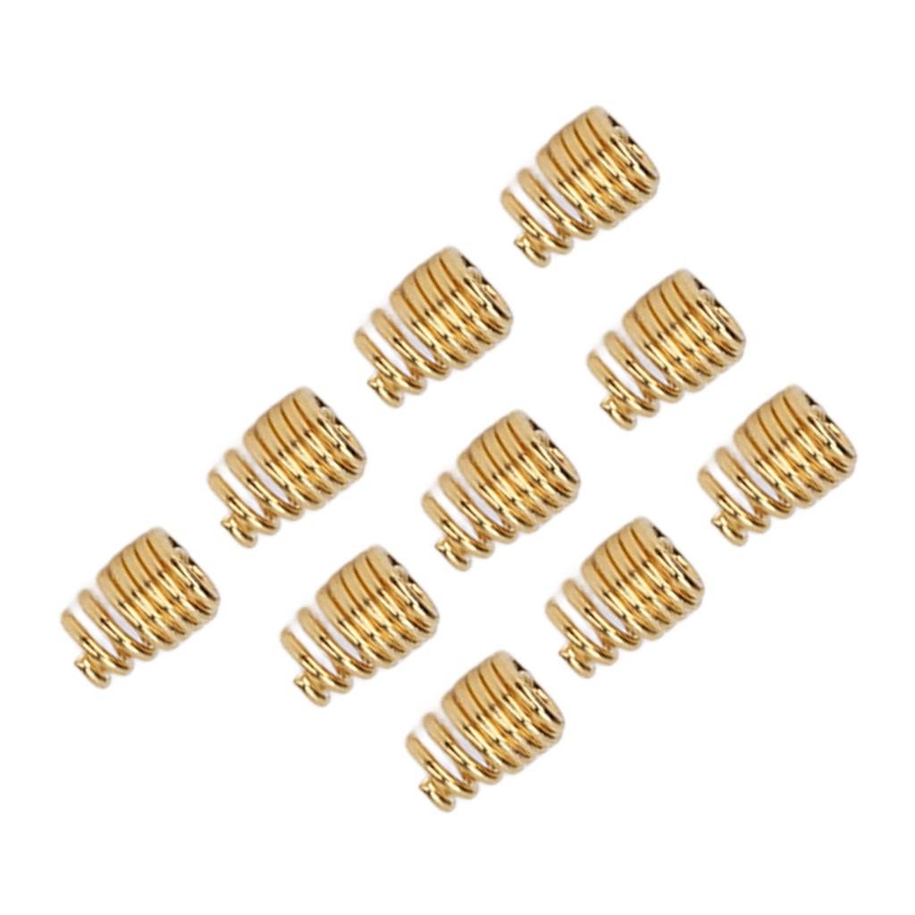 10pcs Hearing Aid Spring Earwax Blocking Prevention Spring Accessory for ITE ITC CIC Hearing Aid Tube