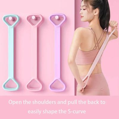 8-shaped Fitness Resistance Band Sports Workout Elastic Band Home Fitness Rubber Pull Rope Yoga Training Exercise Gym Equipment