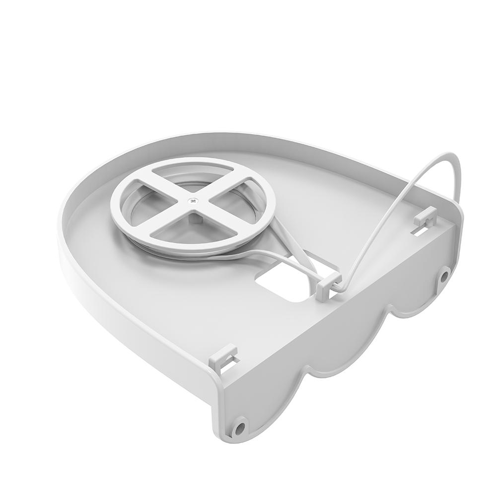 

Настенный держатель динамика Зарезервированный порт зарядки Настенный держатель динамика Встроенная система управления кабелями Прочный Совместимость с Sonos Era 100 белый