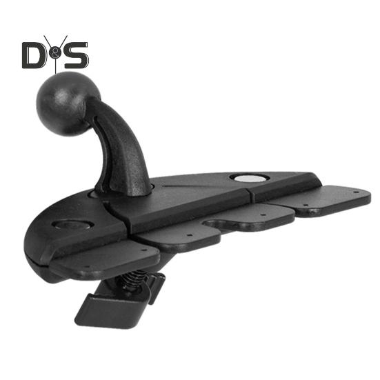 

Автомобильный держатель для телефона с разъемом CD, вращающийся на 360 градусов, с противоскользящей накладкой, универсальный держатель для смартфона Samsung/MP3 A