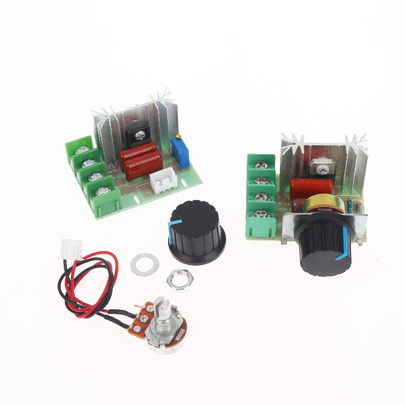 Voltage Regulator 2000 Watt Ac 50 - 220 Volt Dimmer Scr Power Regulator Motor Speed Controller Home Improvement Regulators 2000