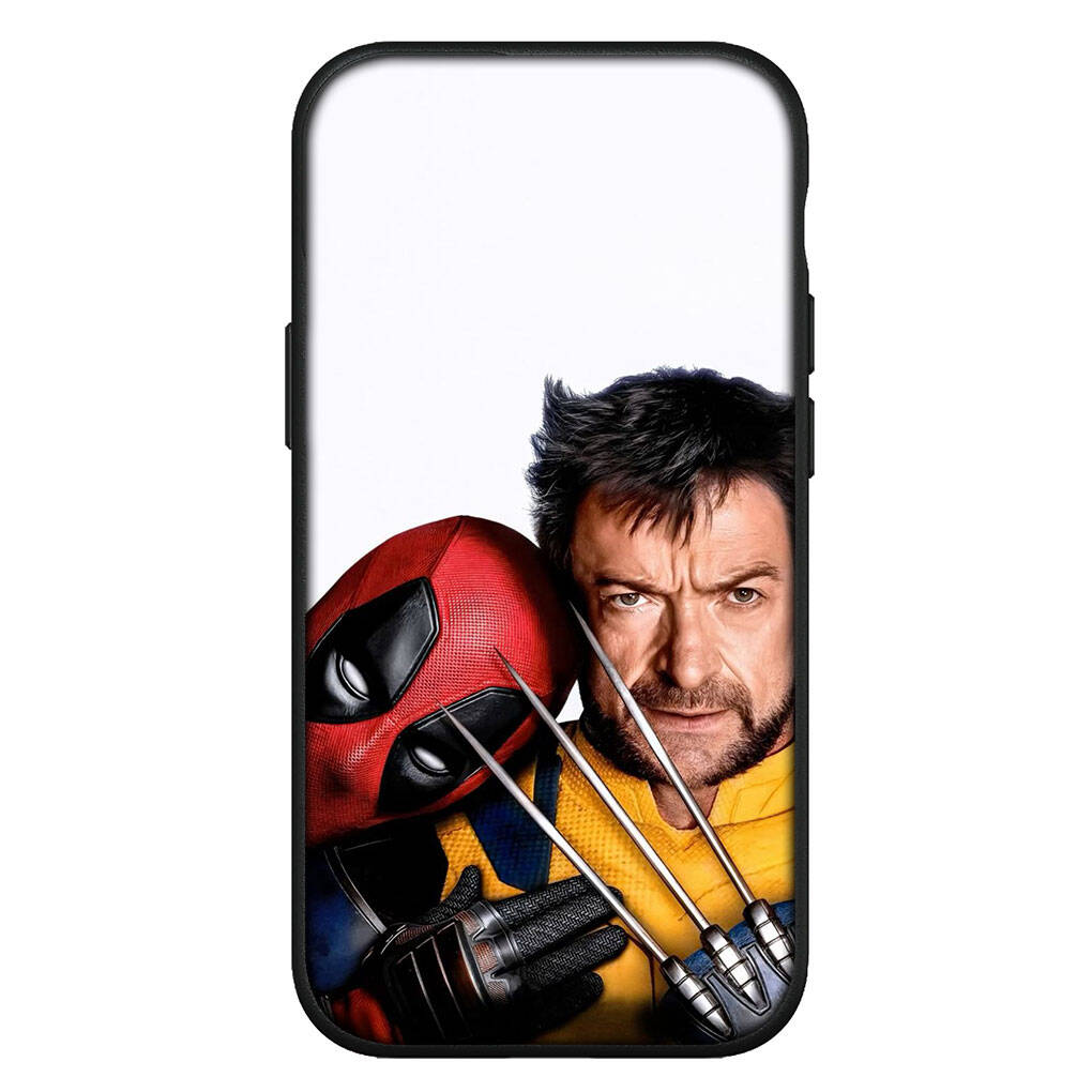 

Чехол для iPhone 17 16 15 Xiaomi Poco Redmi Note 14 13 12 11 Pro Max 9 16e Samsung Galaxy S25 S24 S23 OPPO Huawei Чехол для телефона Дэдпул Комиксы Росомаха for Samsung Galaxy A05 экрю