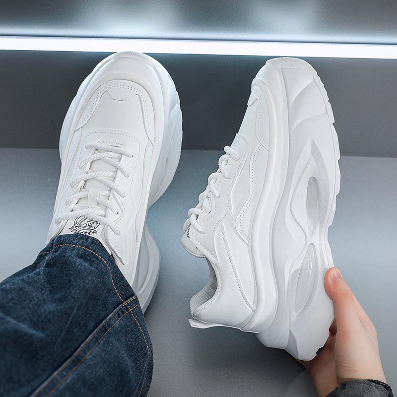 Sneakers Men's Versatile Running Shoes Platform Soles Increase Trend Dad Shoes Youth Sneakers