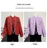 Tiger Year Embroidered Tang Jacket for Mom, 2026: Chinese Style Spring Cardigan for Middle-Aged & Elderly Women