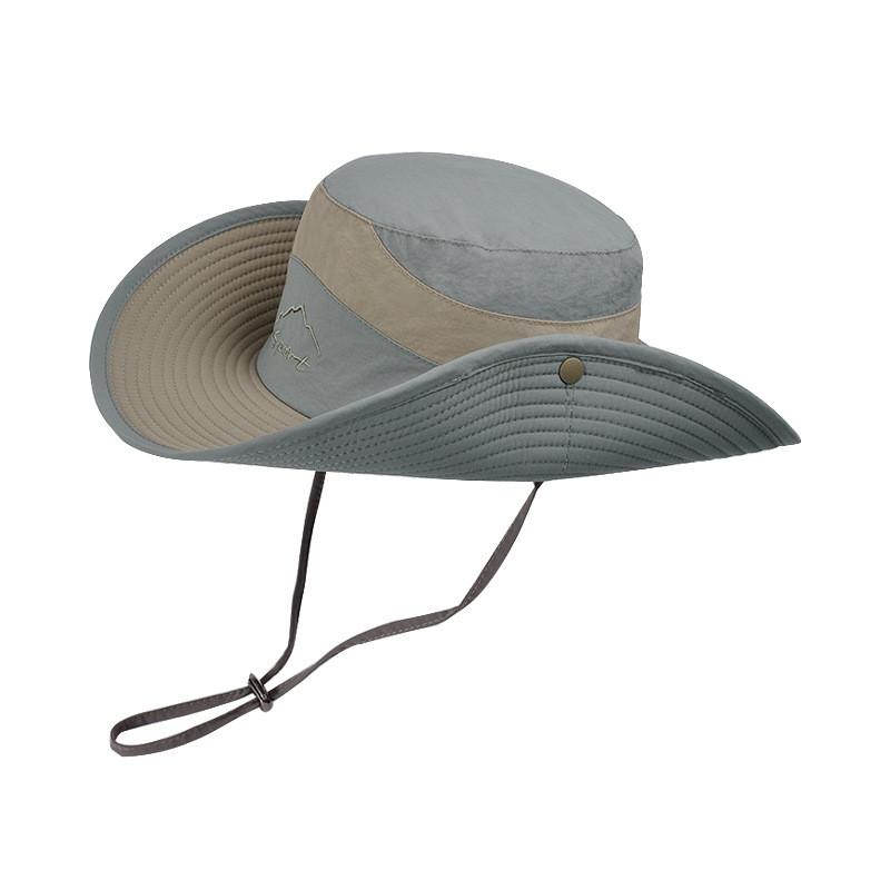 Nylon Sun Protection Sun Hat With Large Brim For Outdoor Activities