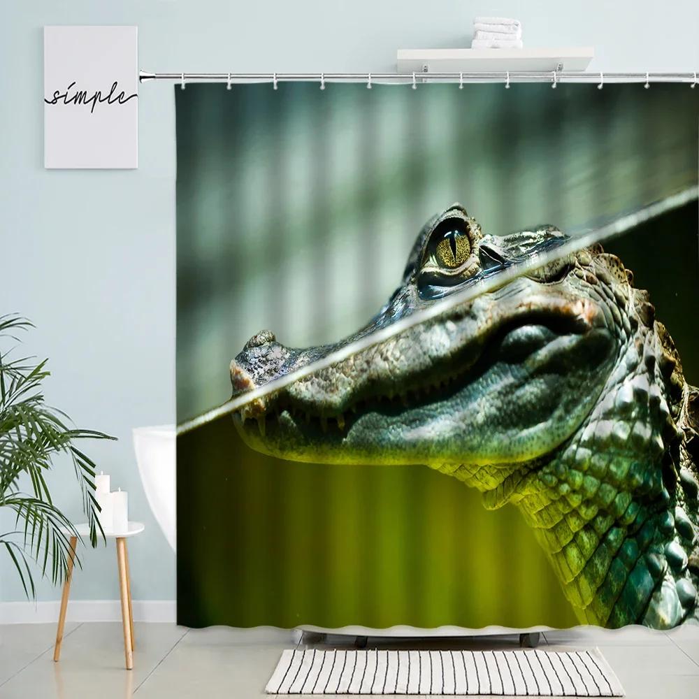 Dolphin Shark Shower Curtain Coral Tropical Fish Sea Turtle Underwater World Landscape Modern Children Bathroom Curtains Decor