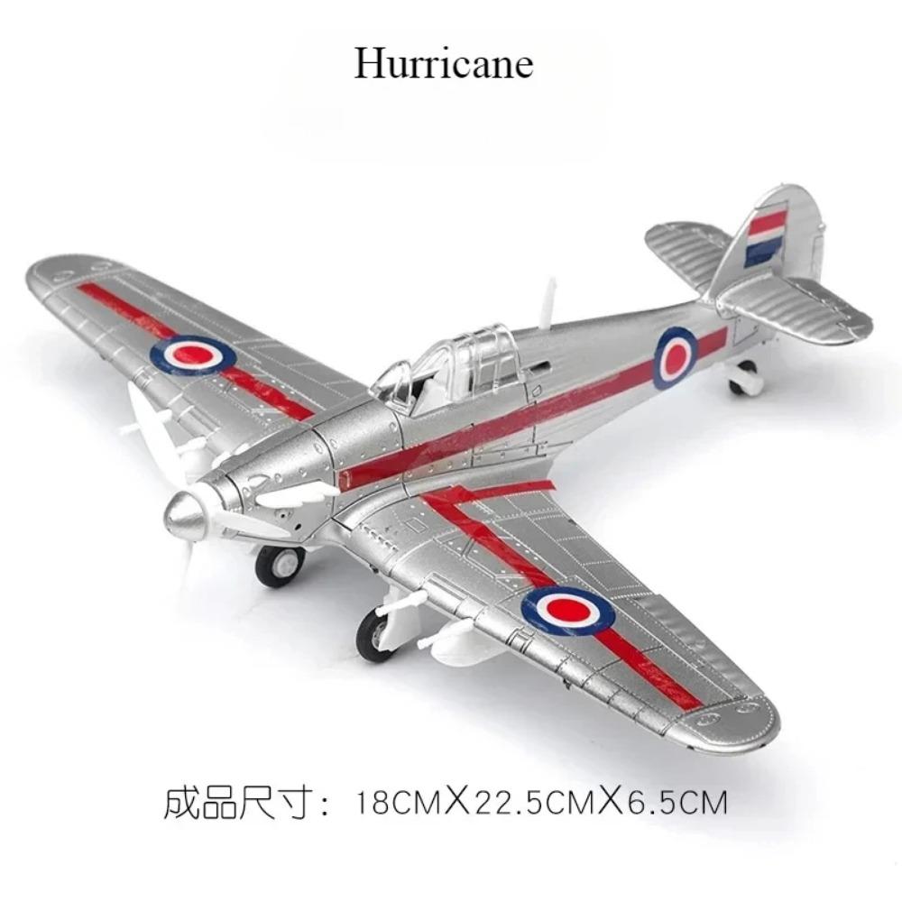 1/48 WWII Americký Corsair Mustang Britský Spitfire Hurricane Německý BF109 Stíhací letoun Plastová Sestavitelná Stavebnice Modelu Letadla Hračka