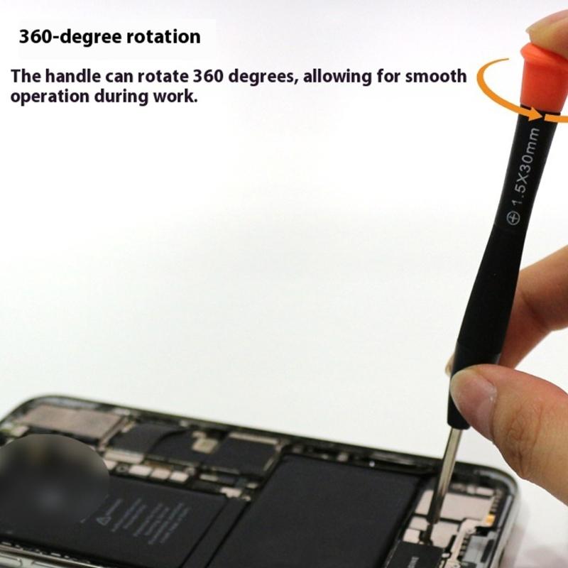 Heavy Duty Magnetic Screwdriver Set 8 Interchangeable Heads Suitable For Professional And Home Use Tight Space Repairs