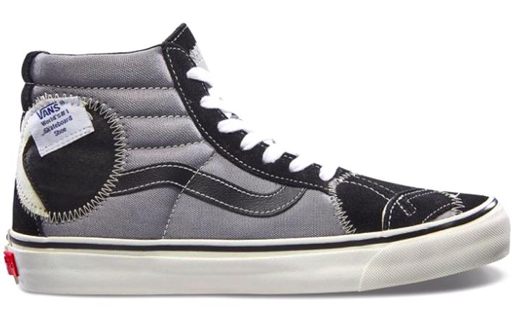 Men's Sneakers Vans SK8 Hi Bricolage Lx 'Black Purple'