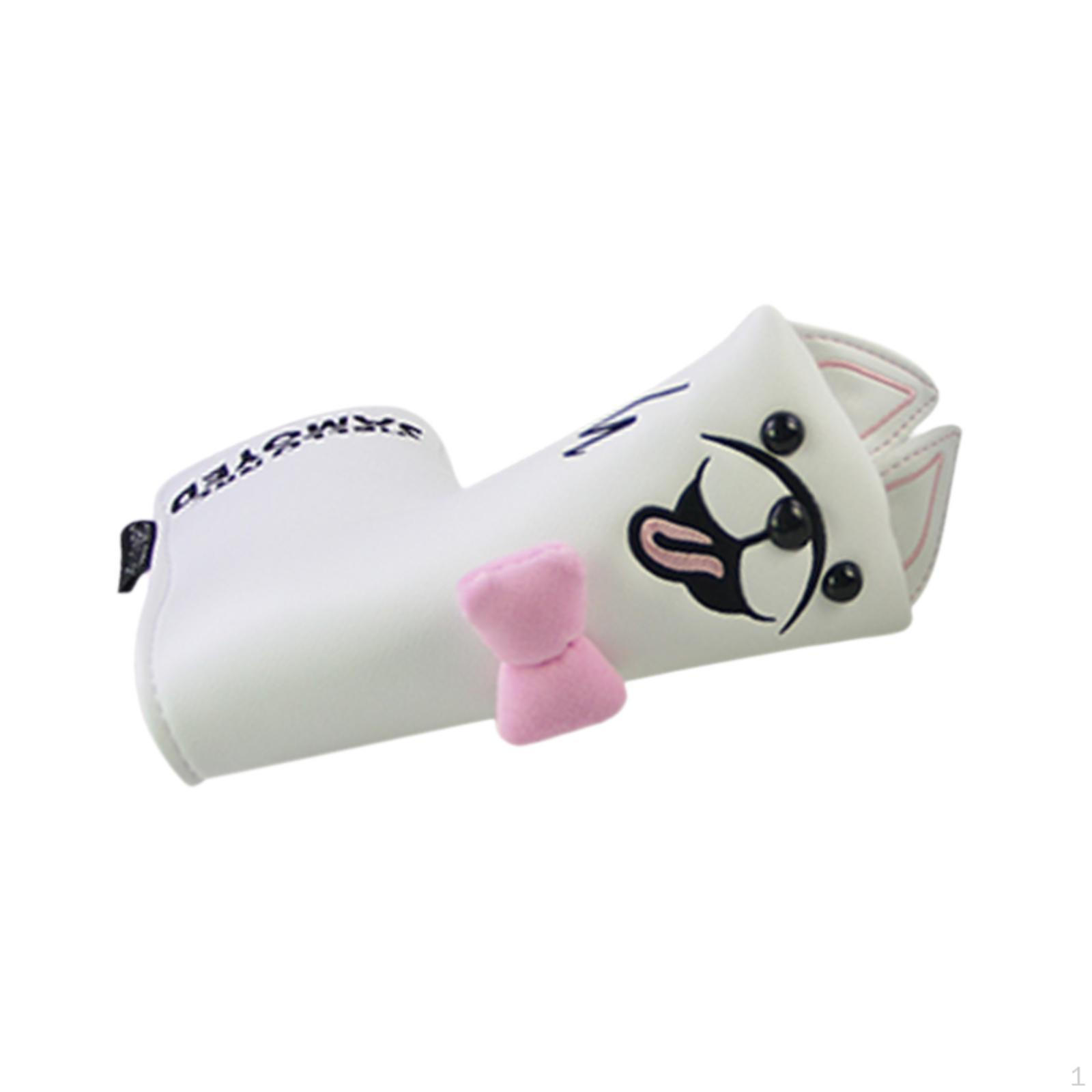 Leather Golf Putter Case to Protect Your Club L Color Pink