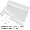 Greenhouse Film 12 x 25 ft, Greenhouse Polyethylene Film 6 Mil Thickness, Greenhouse Plastic Greenhouse Clear Plastic Film UV Resistant, Polyethylene