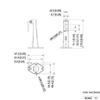 Hikvision DS-1292ZJ-K Bullet Camera Wall Mount Bracket CN Plug (adapter Included)
