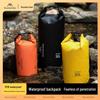Lightweight Waterproof Double-Shoulder Wading Backpack for Rafting, Fishing, and Outdoor Storage