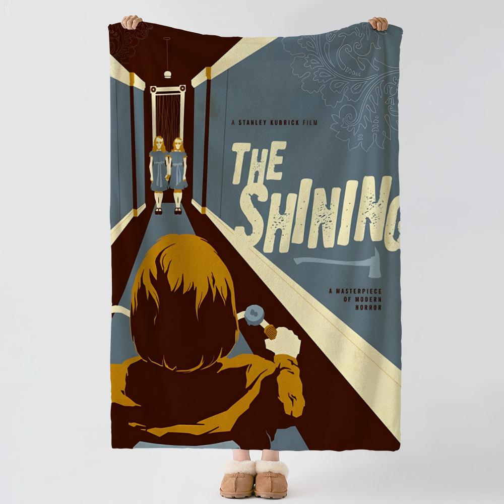 movie T-The Shining-g Throw Thick Comfort Flannel Quilt, Multi-scene Use Indoor Outdoor Daily Nap