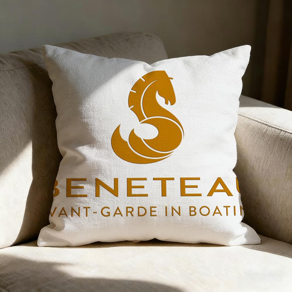 Cartoon B-BeneteauS Y-Yachts Pillow Case Pillowcase, Double-sided Printed, Sofa Cushion, Bedroom Headboard Pillow