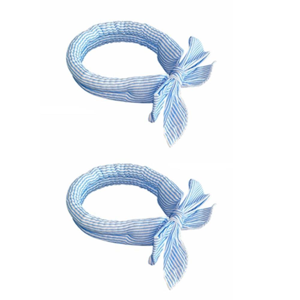 2Pcs Breathable Towel Pet Cooling Ice Scarf Cute Print Pet Cool Neck Ring Outdoor Travel