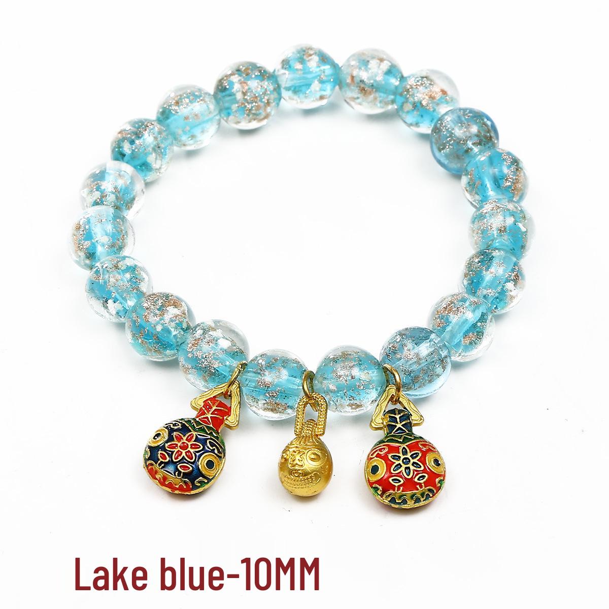 

Gold Foil Glazed Devouring Beast Women s Luminous Bracelet