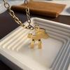 Titanium Steel Chain Little Horse