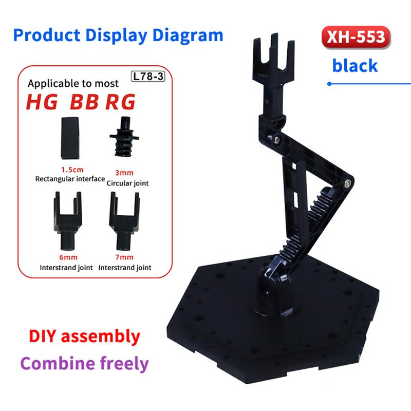 1 Set Model Display Rack For 1/144 Hg Bb Rg Model Display Shelf For  Model Stand Action Figure Stand