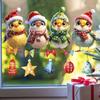 Christmas Decorations, Birds, Easter Egg Bells, Window Stickers, Shop Glass Stickers, Removable, Window Stickers, Static Stickers, Party Decorations