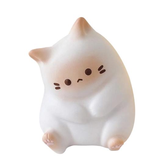 Stress Relief Cartoon Cat Toy Soft Stretchy Fat Kitten Squeeze Toy Relaxation Anxiety Reduction Animal Sensory Toy Party Favors