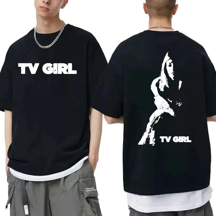 Cults TV Girl O singură noapte Tricou cu imprimeu grafic Tricou unisex Vintage Tricou unisex Femei Ocazional Tricou supradimensionat Tricou unisex din bumbac