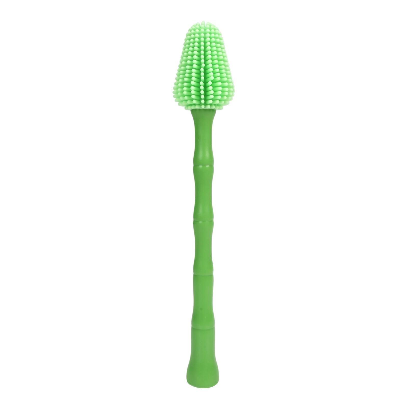 

Pet Oral Care Toothbrush Soft Silicone Bristles Long Handle Durable Design for Effective Cleaning and Gum Massage Suitable for Dogs and Cats one size