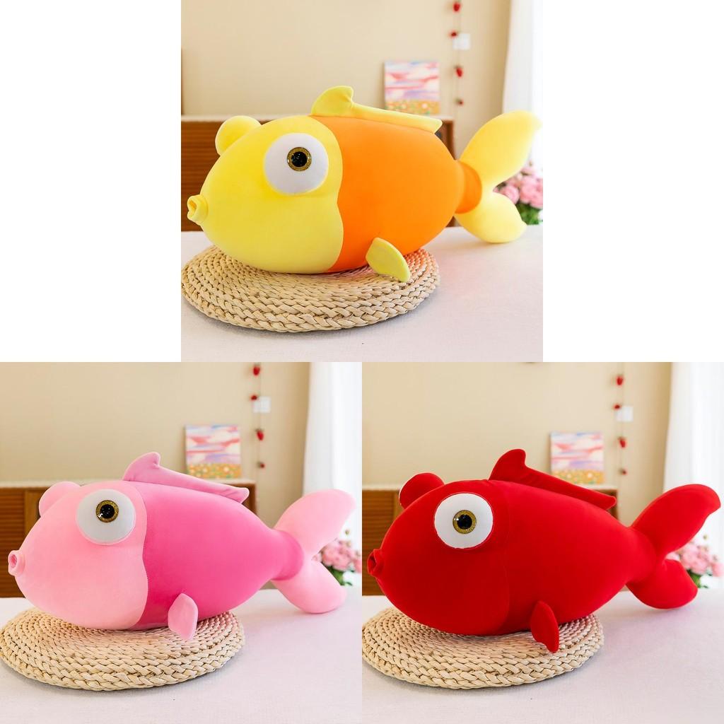 Goldfish Plush Toy Marine Animal Stuffed Doll Bedroom Decoration Gifts Kids