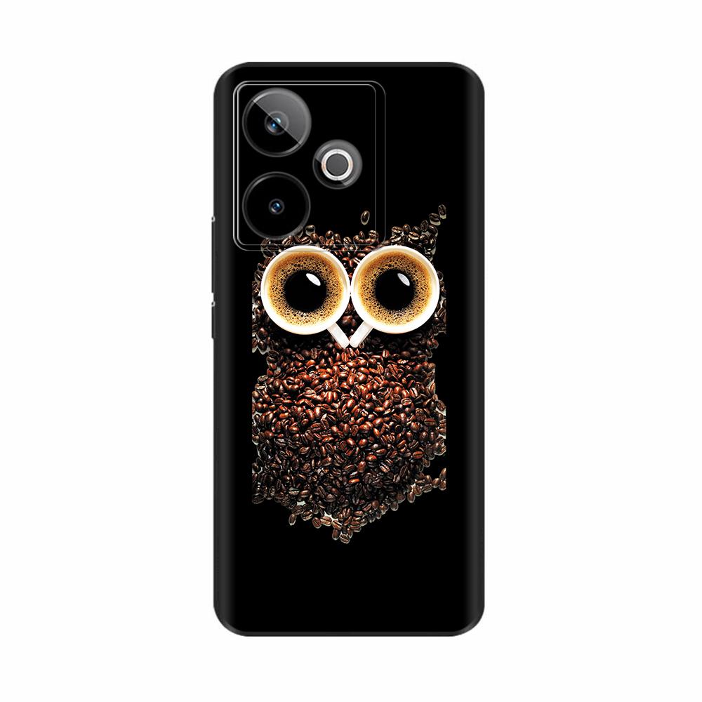 For Realme GT 7 Case Silicone Soft TPU Phone Back Cover For Realme GT 7T Case Cute Cartoon Cases For Oppo Realme GT7 Fundas Bags
