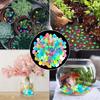 Resin Glow-in-the-Dark Pebbles, Night Guide Luminous Stones, Decorative Aquarium Fish Tank Rocks, Glow in The Dark Garden Stones, Glowing Stones for