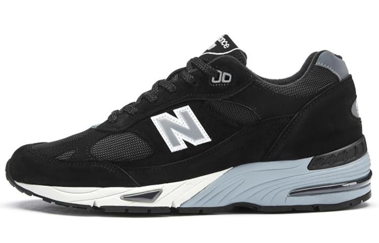 

991 Wmns New Balance Сделано в Англии Черный Серебристый Женские W991EKS 37.5