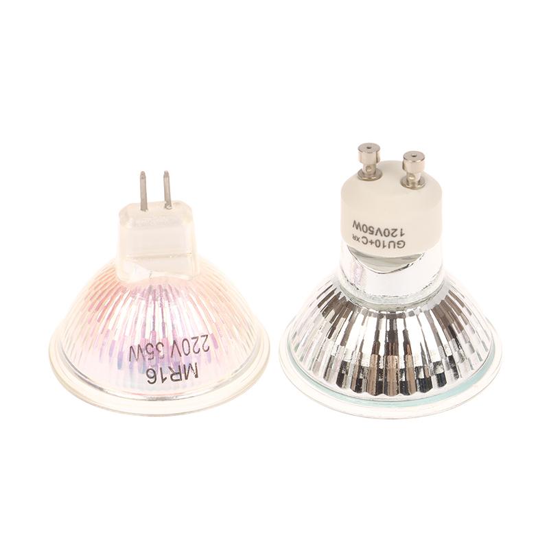 Gu10 Mr11 Mr16 Halogen Reflector Cupă Lumină Sticlă Groasă Halogen Tungsten Spot Lampă Cupă 120V 220V 35W 50W Bulă