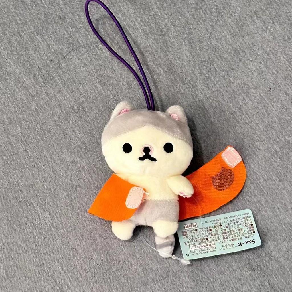 Plush Halloween Cat Pendant With Pumpkin Costume For Collectors And Ideas Gift