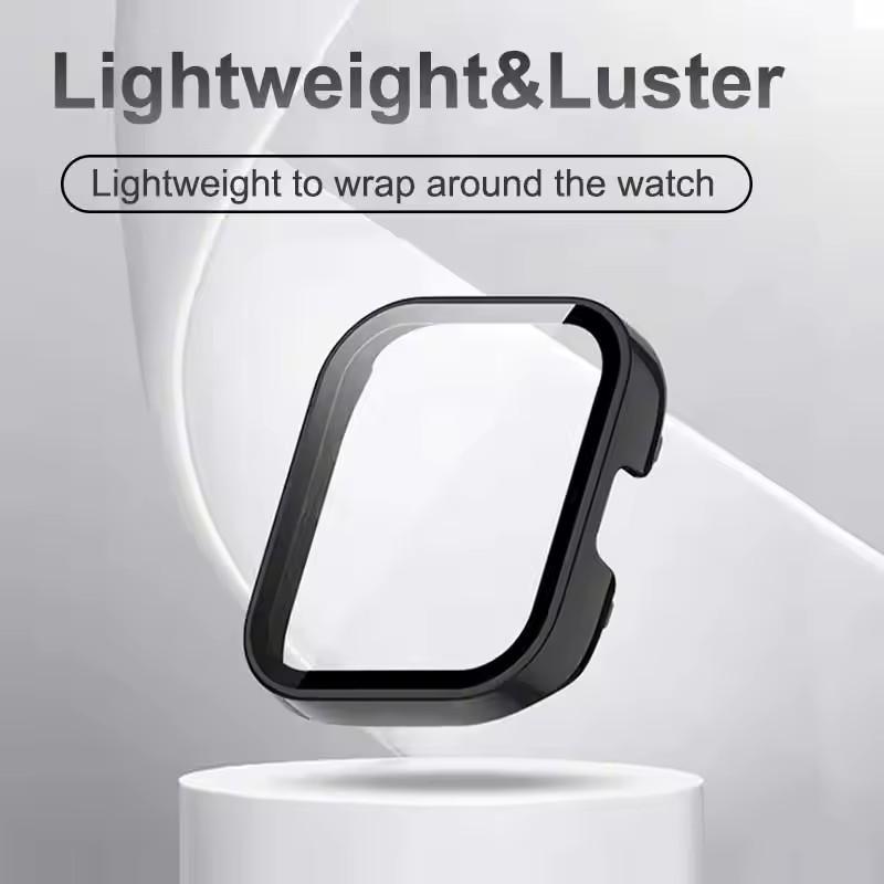 Case+Glass for Redmi Watch 3 Active Bumper Screen Protector Cover for Xiaomi Redmi Watch 3Active Accessories