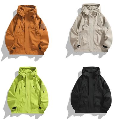 Veste coupe-vent à séchage rapide pour homme, manteau multi-poches, imperméable et résistant à l'usure, vestes d'extérieur pour randonnée, voyage, chasse, escalade